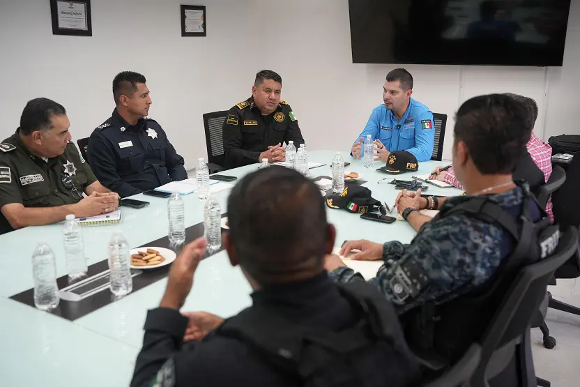 Reunión de seguridad en Tapachula