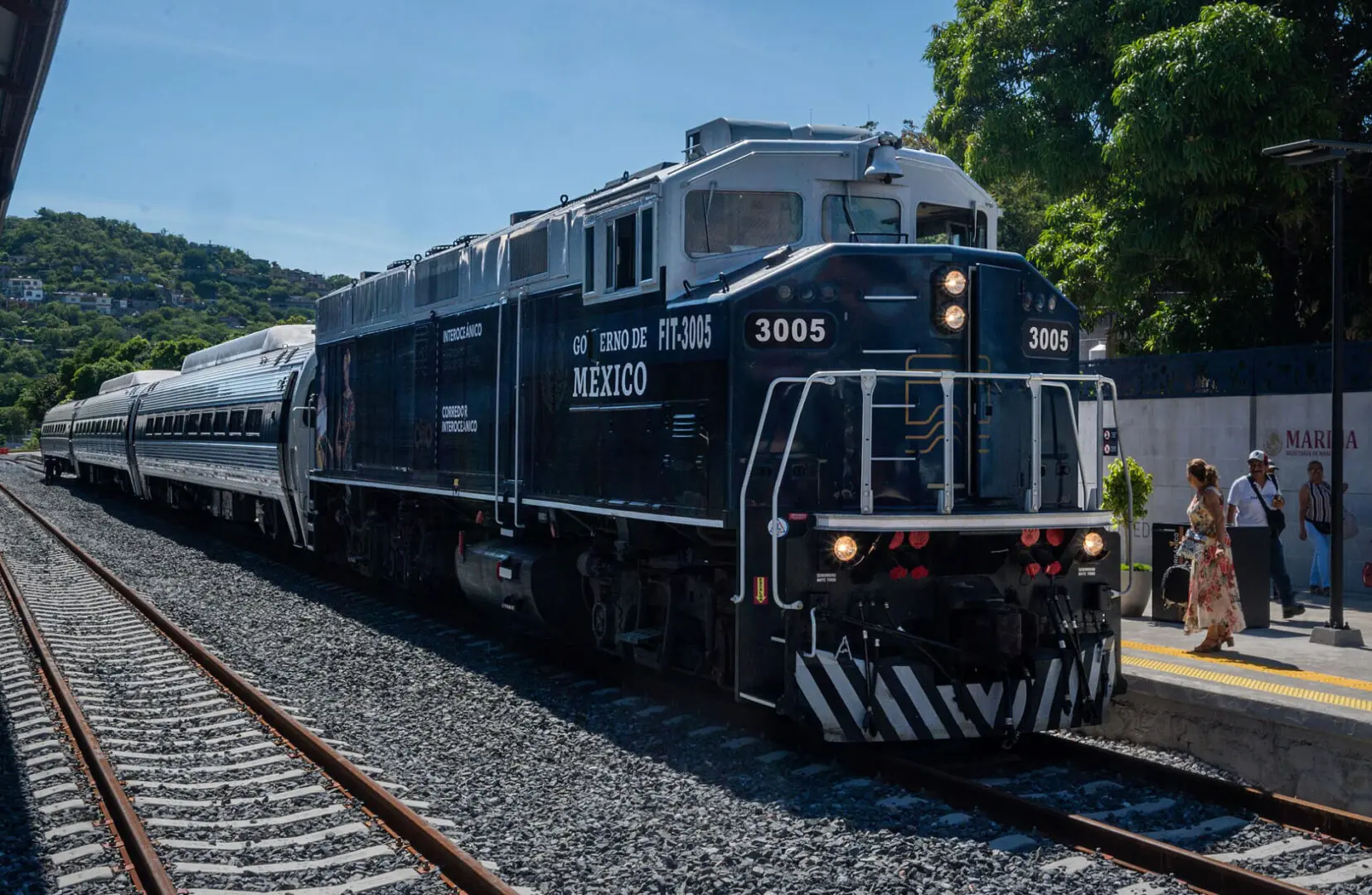 Ferrocarril interoceánico línea FA cumple un año y recibe inversión federal