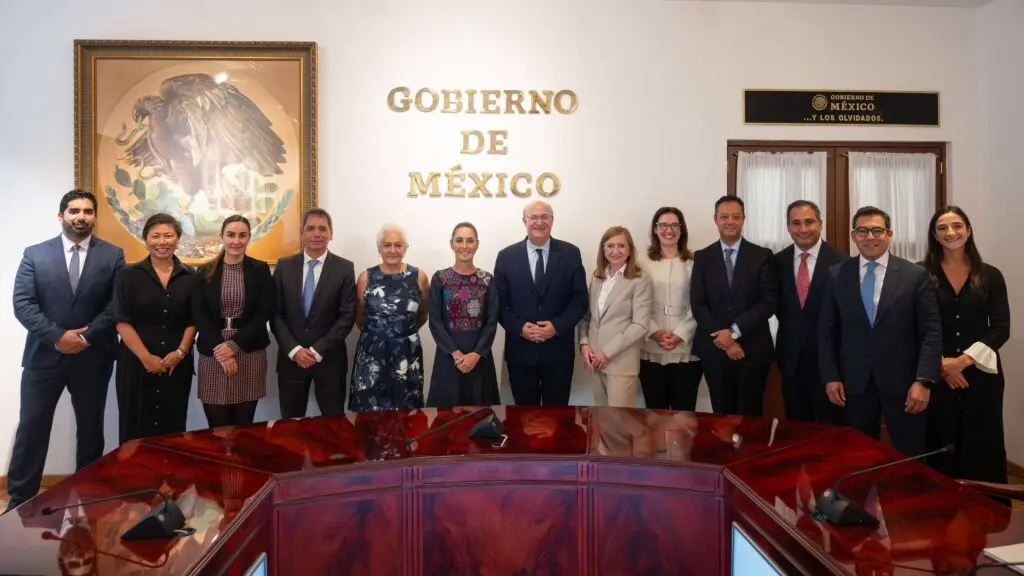 Sheinbaum con el BID