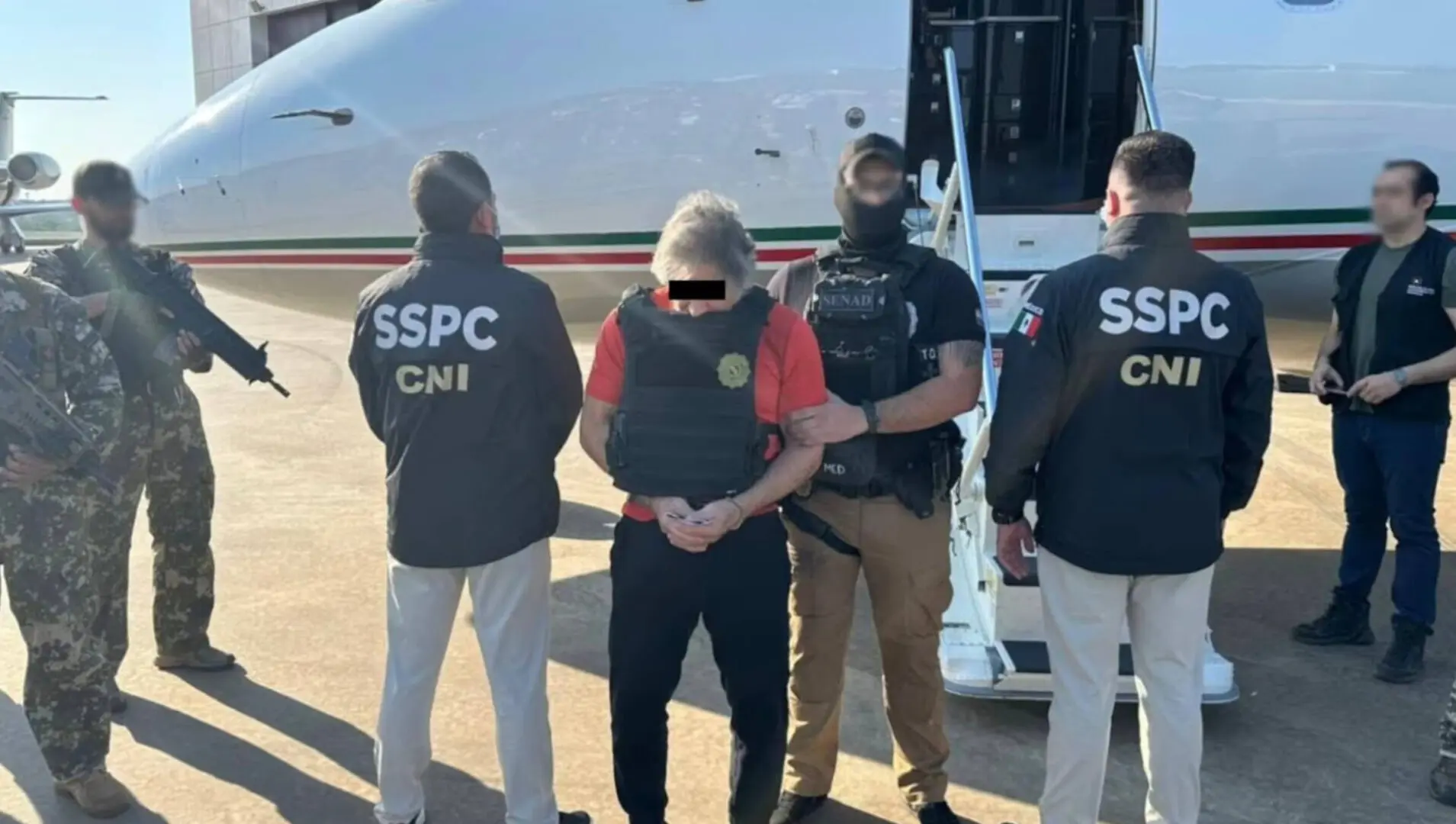 Hernán Bermúdez Requena es entregado a autoridades mexicanas