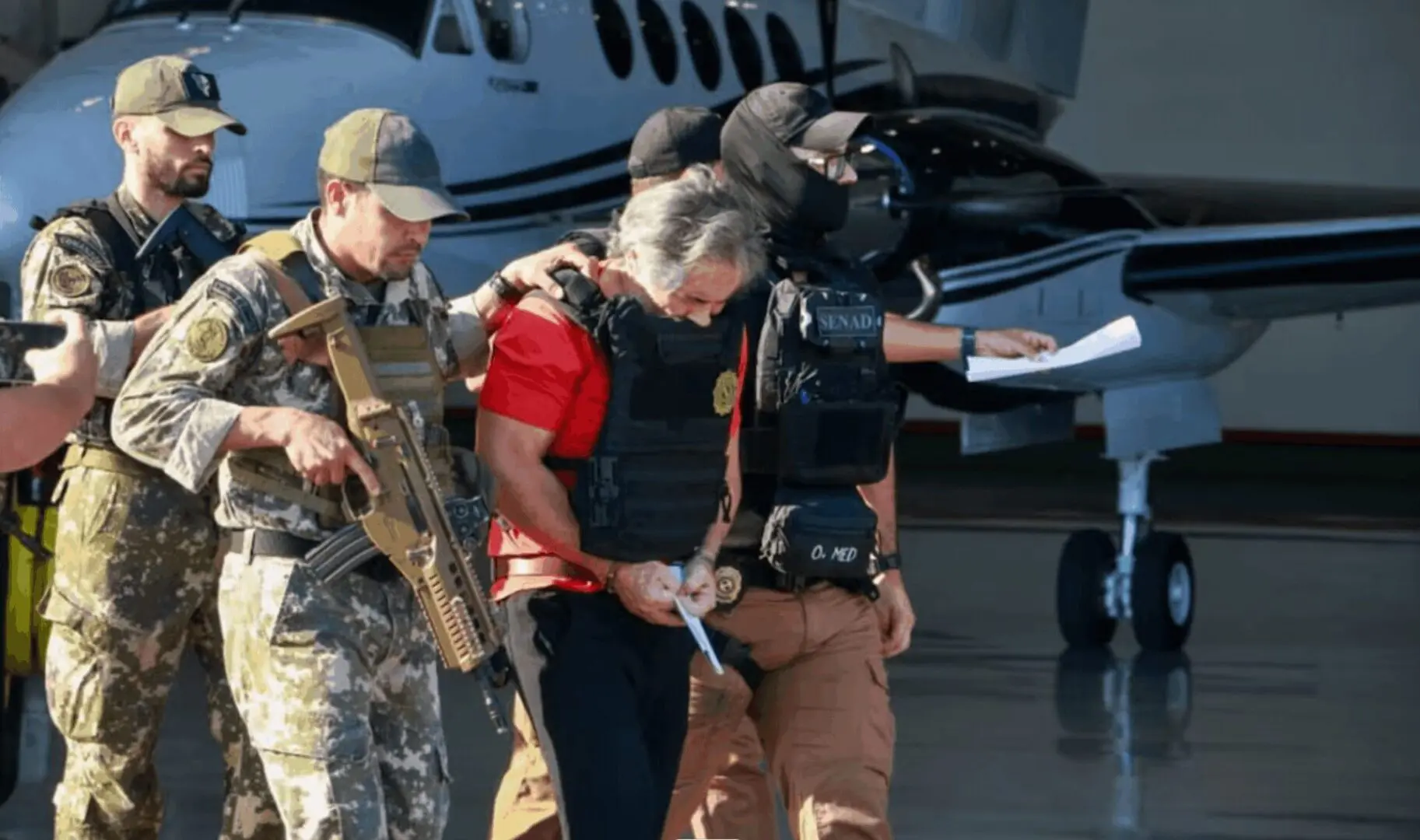 Hernán Bermúdez Requena es ingresado al penal del Altiplano