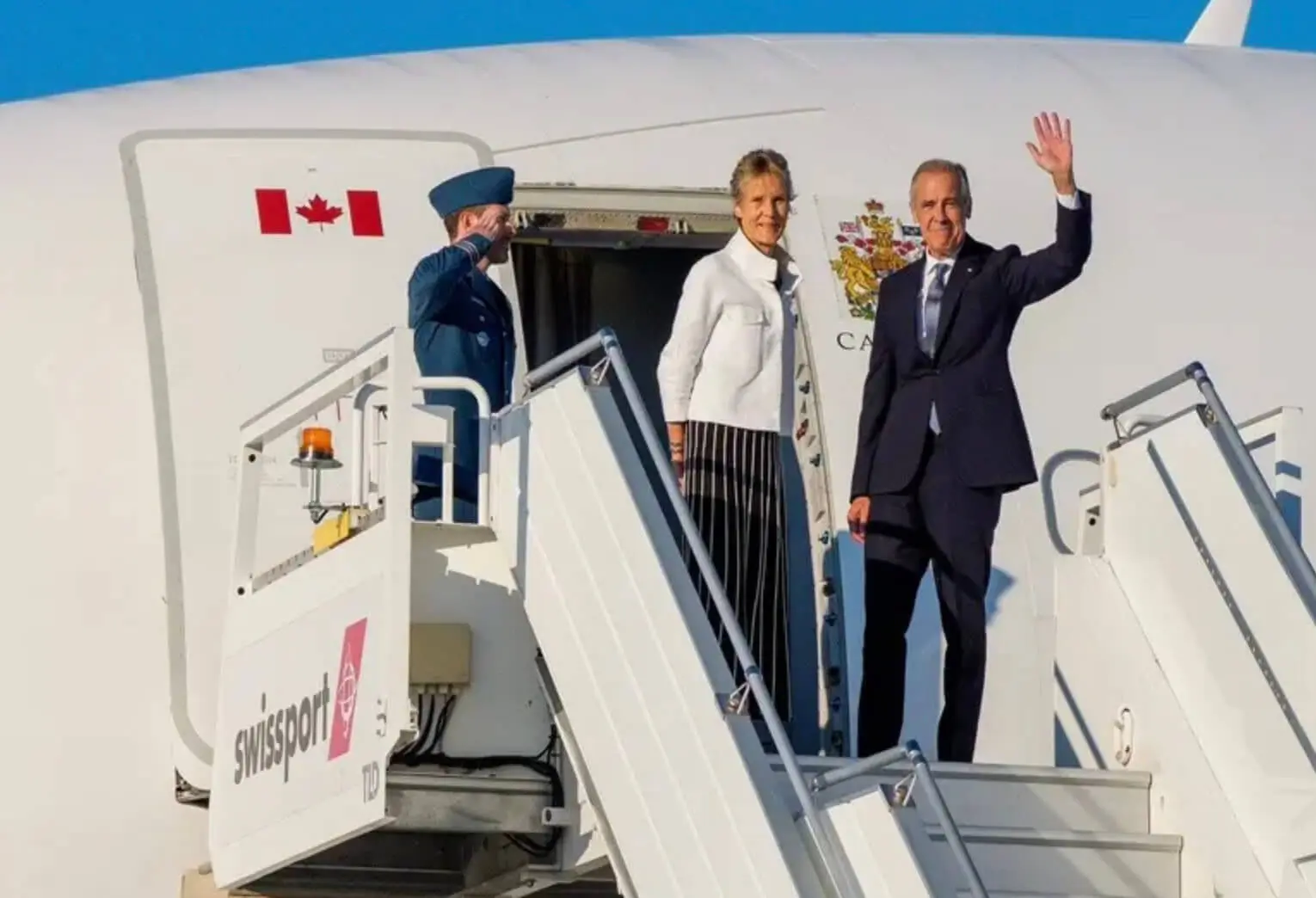 Primer Ministro de Canadá, Mark Carney, llega a México
