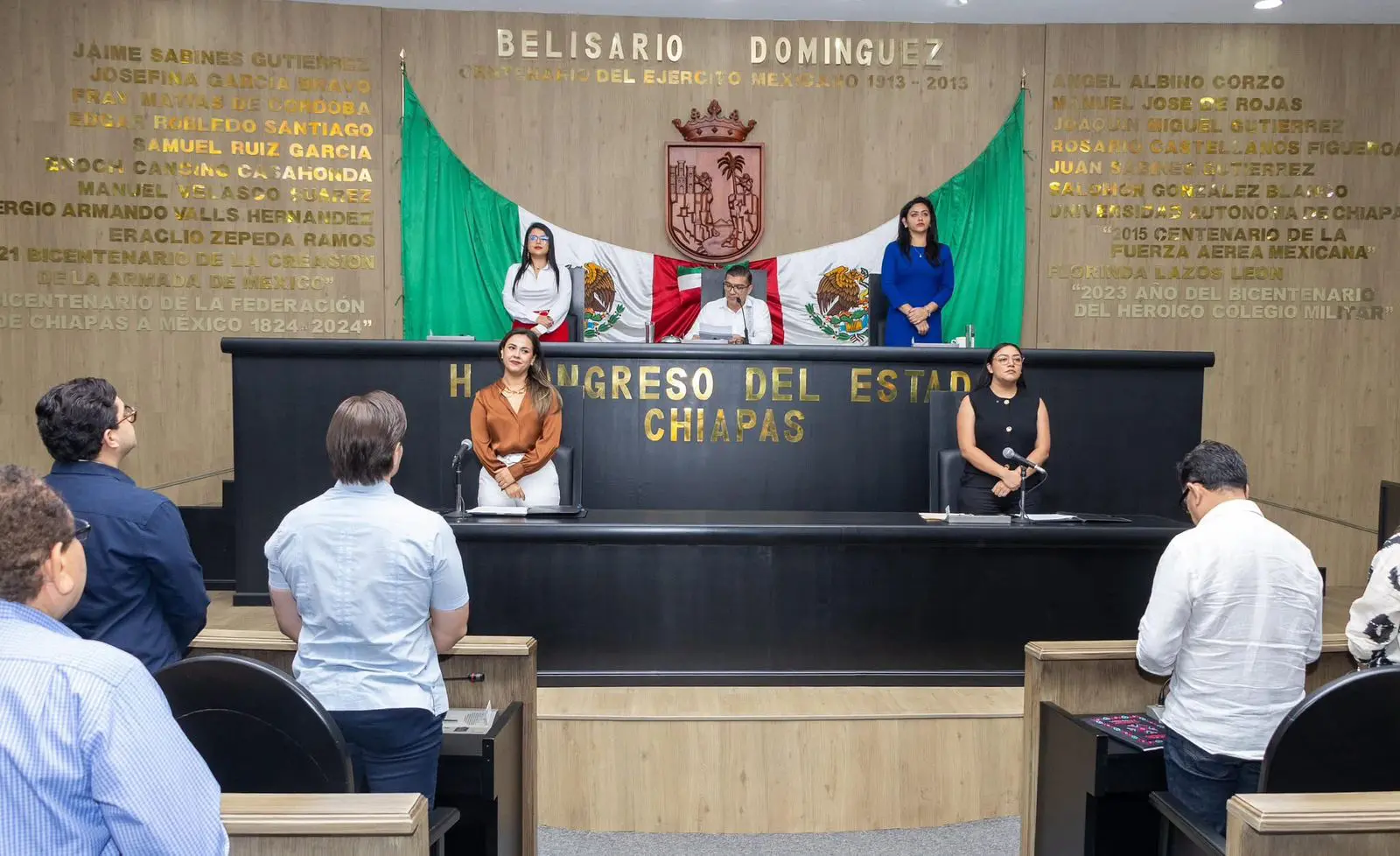 Entrega de Planes Municipales de Desarrollo en Congreso de Chiapas