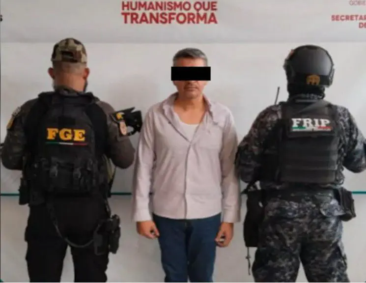Detención de docente acusado de abuso sexual en Suchiapa