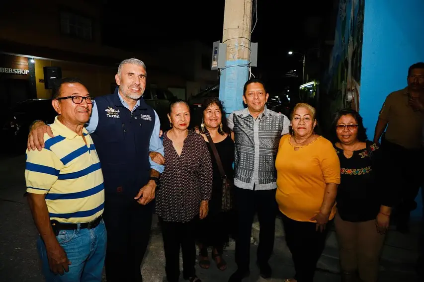 Instalan 163 luminarias en colonia Bienestar Social de Tuxtla