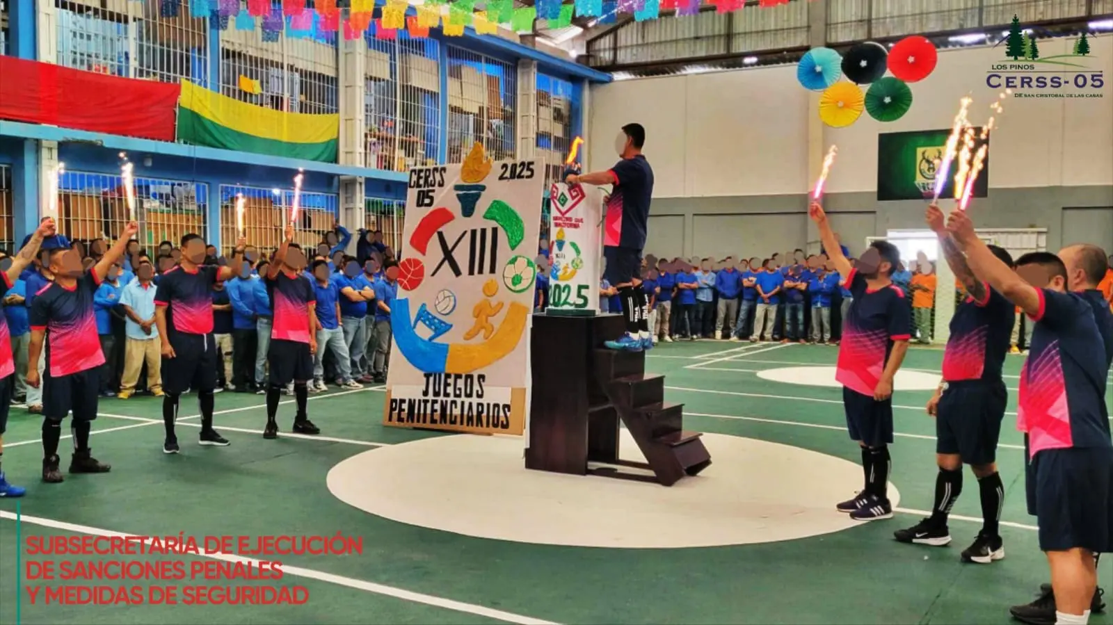 Juegos penitenciarios 2025 en Chiapas