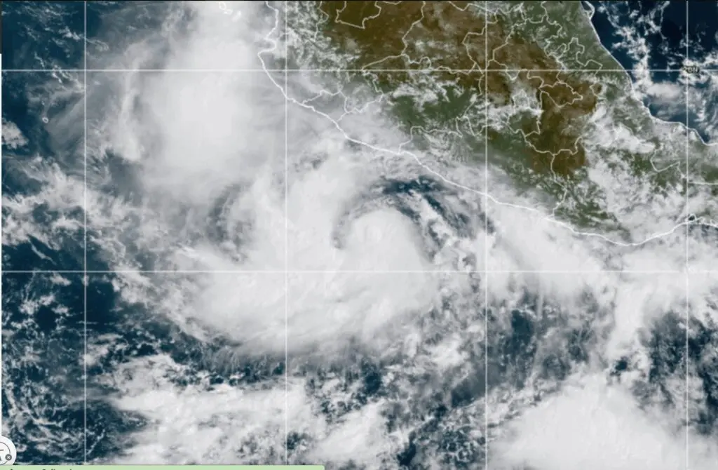 Huracán Narda categoría 1
