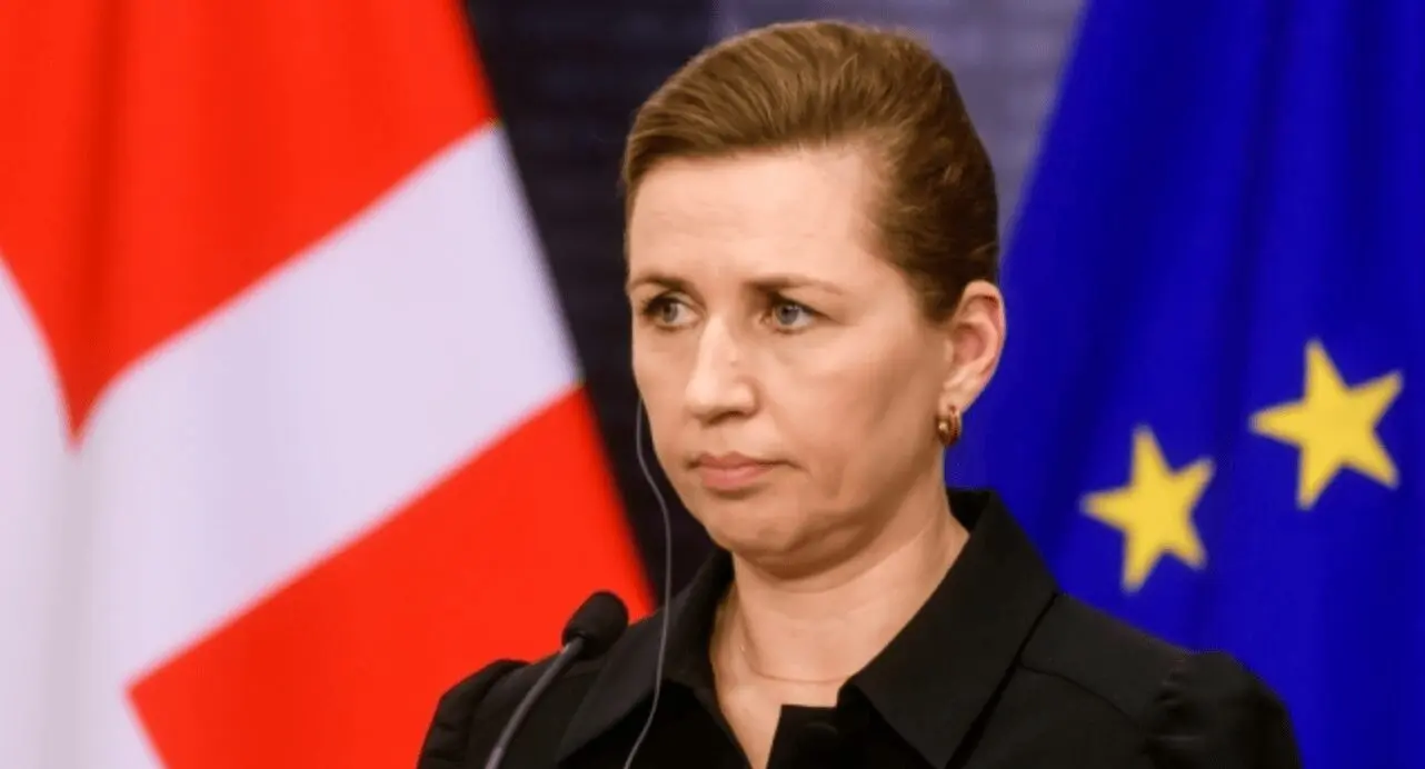 Primera Ministra de Dinamarca, Mette Frederiksen.