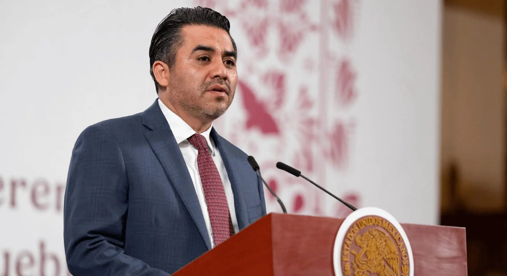 Efraín Morales López en la mañanera del 24 de septiembre