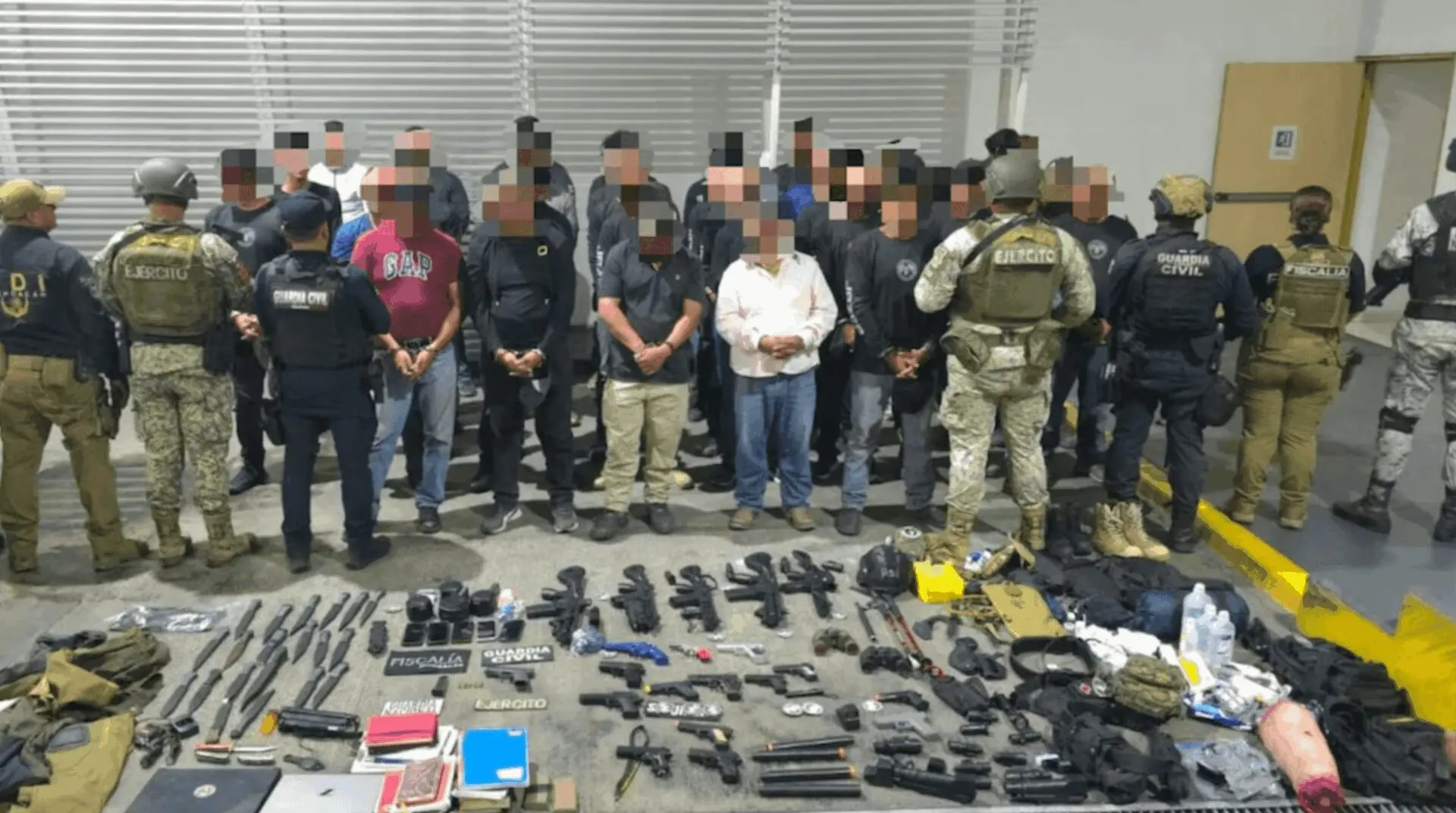 Detención de presuntos integrantes de la Luz del Mundo