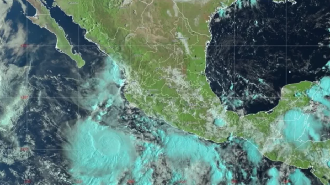 Huracán Narda baja a categoría 1