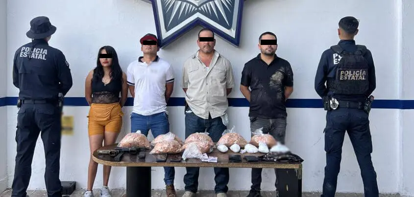 Gabinete de Seguridad reporta operativos y decomisos en ocho estados