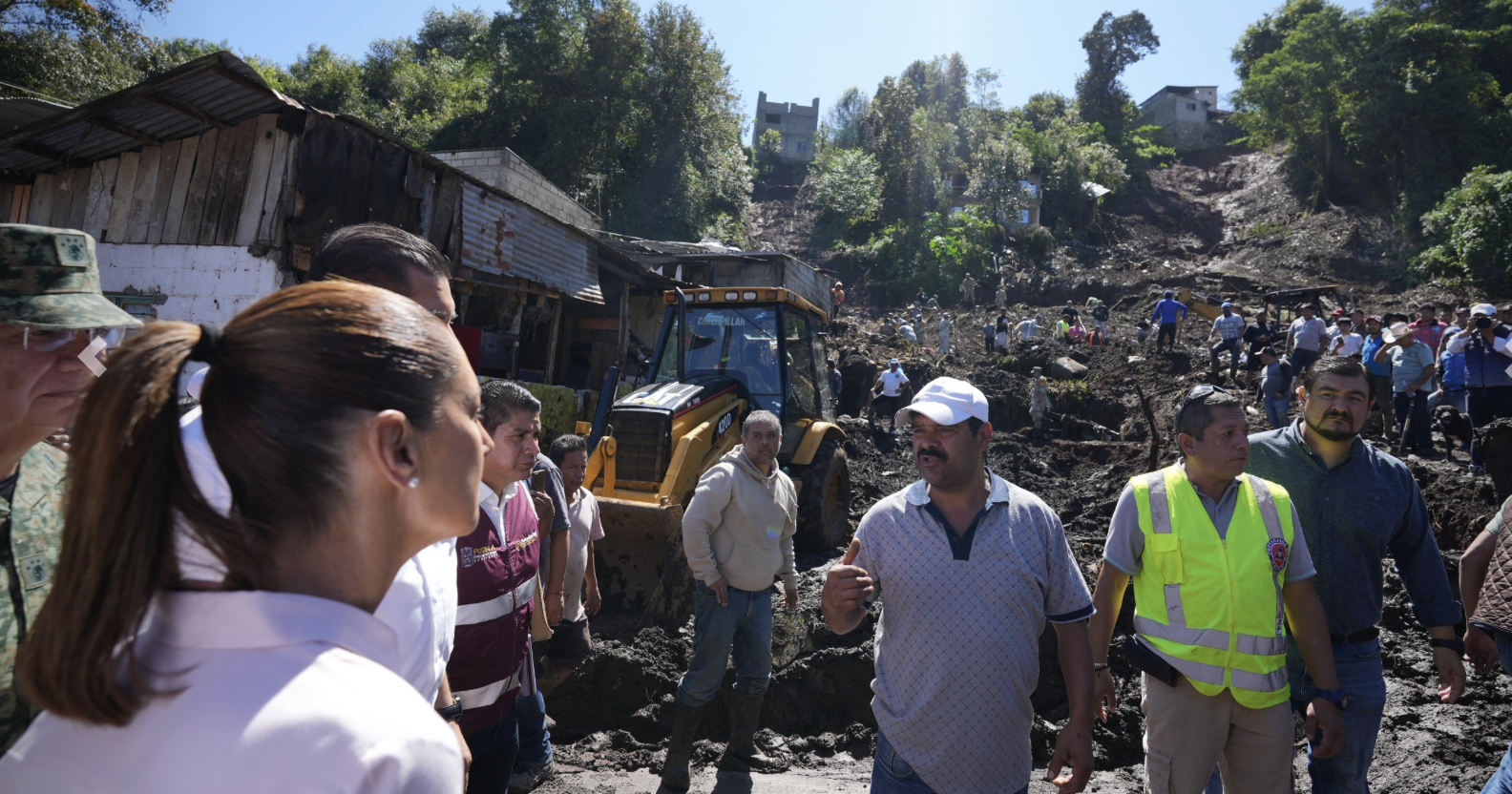 Puentes aéreos en Veracruz para auxiliar zonas afectadas por lluvias
