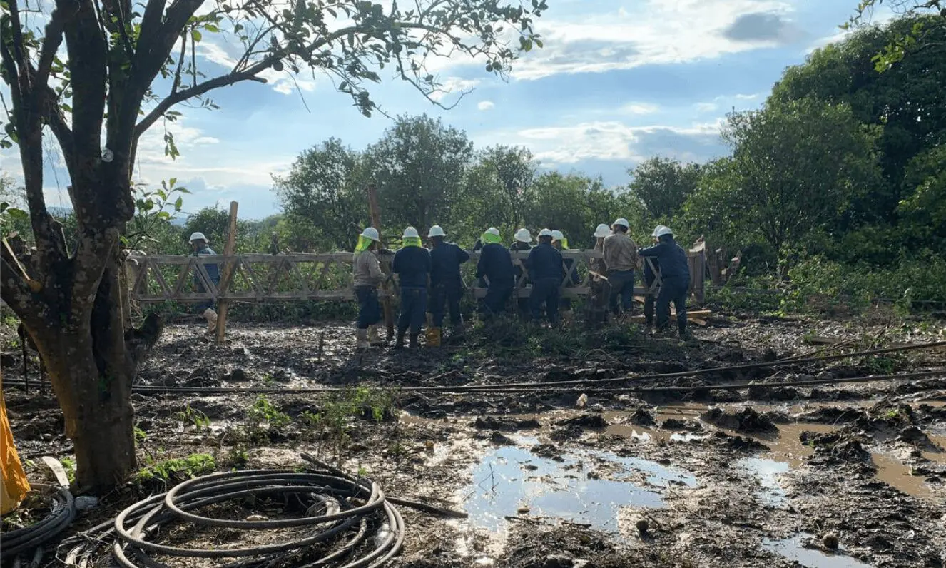 Restablece CFE suministro eléctrico a usuarios afectados por lluvias