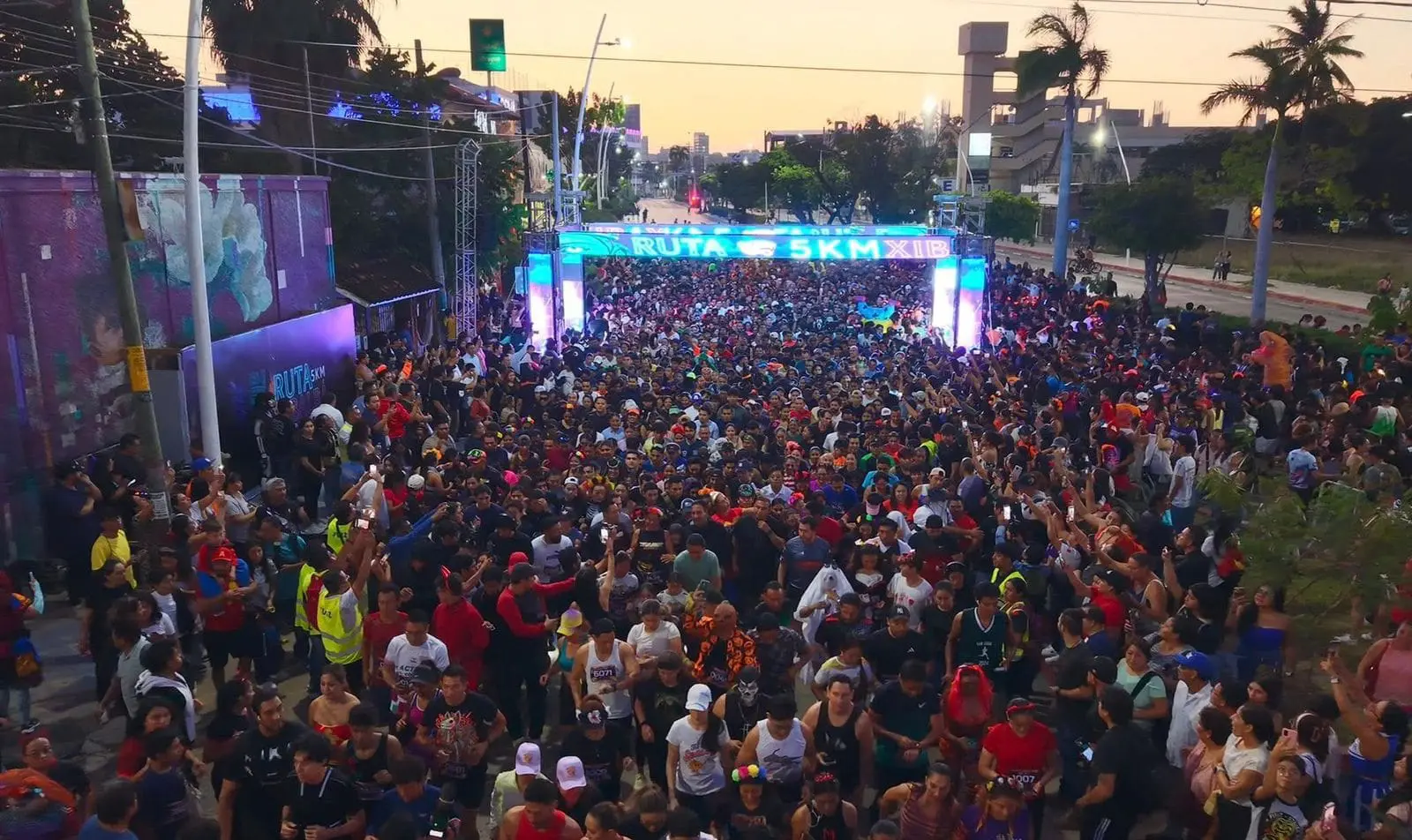 Impulsa Eduardo Ramírez la Ruta Xibalbá 5K en Tuxtla Gutiérrez con participación masiva