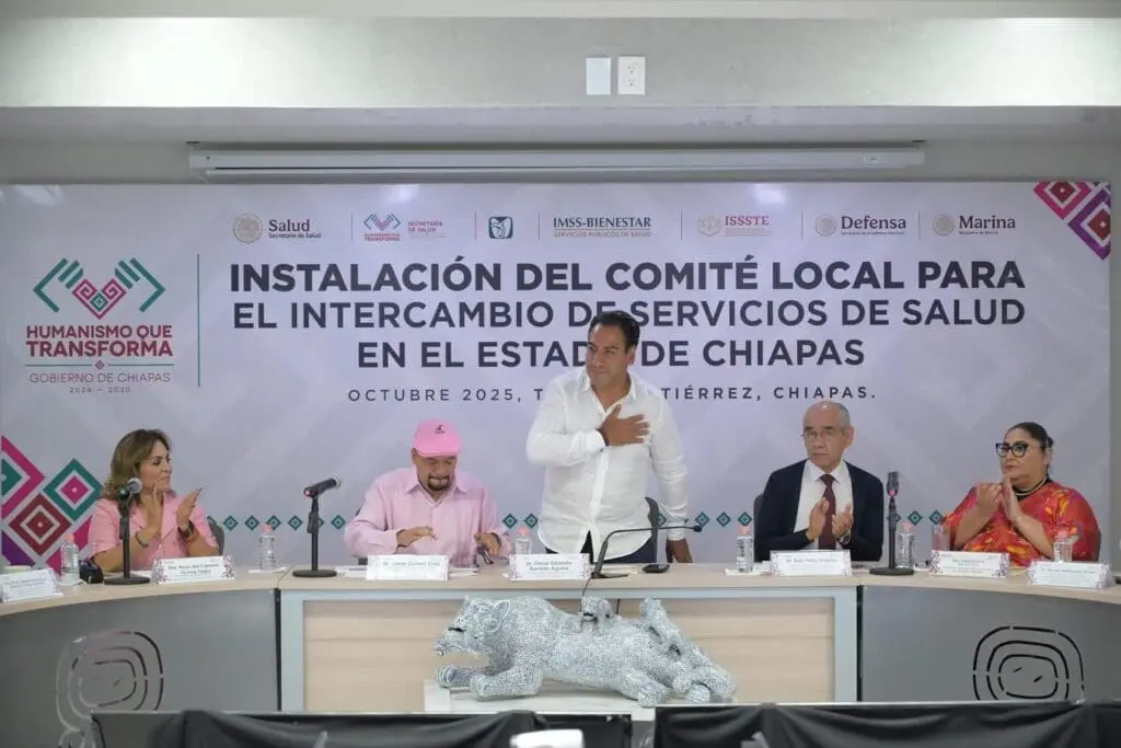 Instalación del Comité Local para el Intercambio de Servicios de Salud en Chiapas