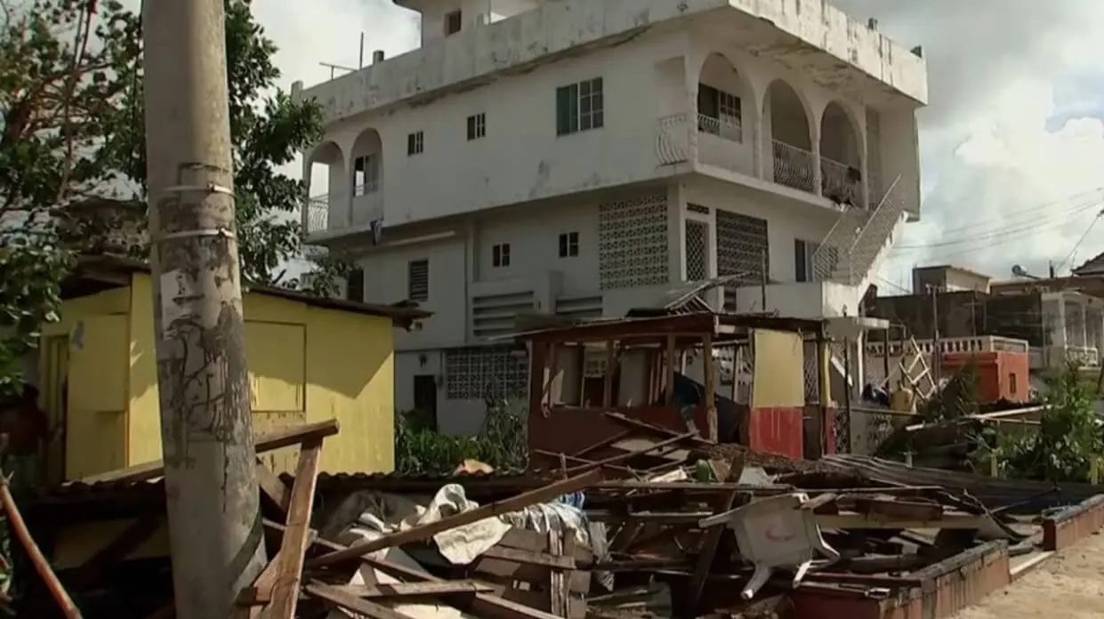 Destrucciones por Huracán Melissa