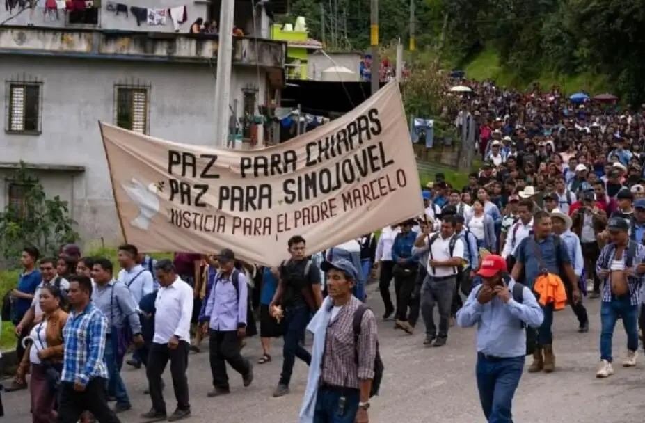 Marcha en Chiapas