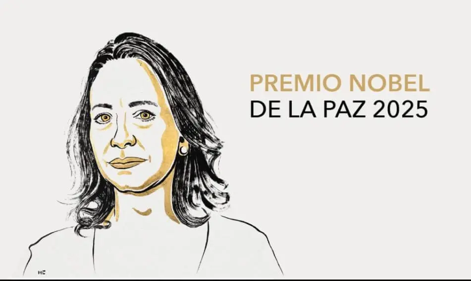 Maria Corina Machado es el Nobel de la Paz 2025
