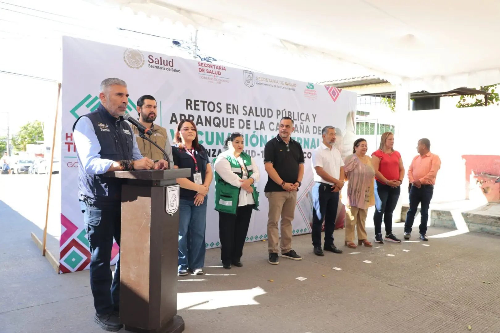 Ángel Torres arranca Programa Retos en Salud Pública en Tuxtla Gutiérrez