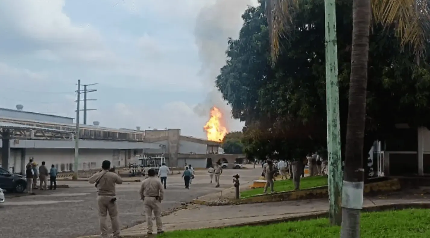 Explosión en Chiapas
