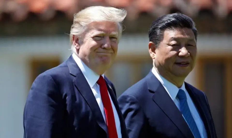Trump y Xi Jinping