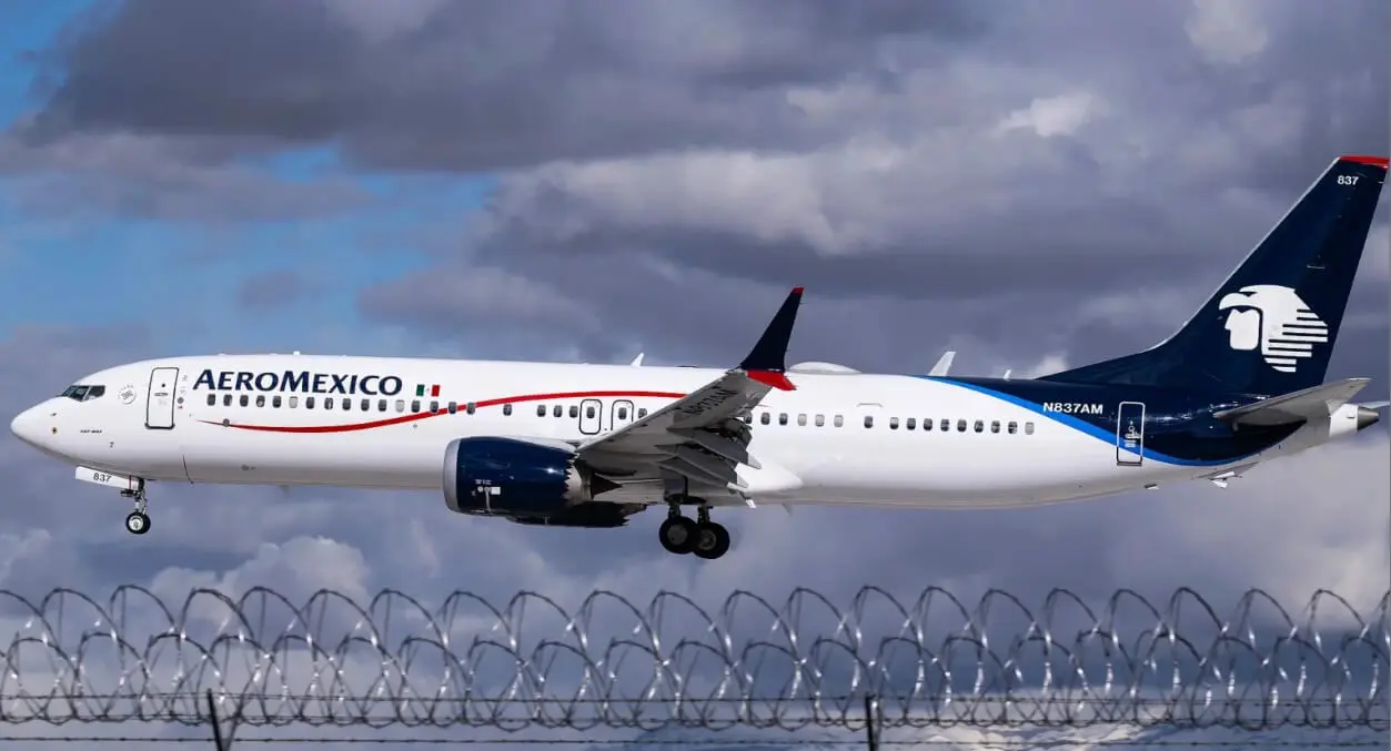 Avión Aeroméxico