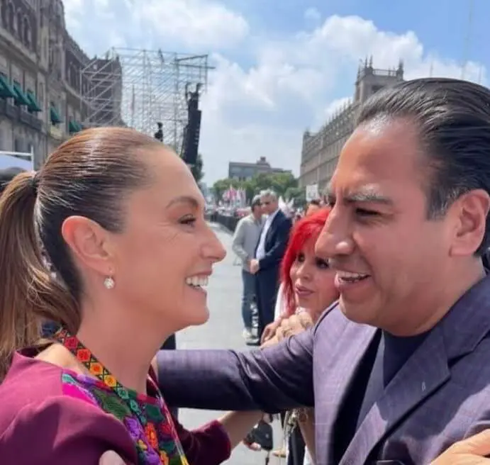 Eduardo Ramírez Aguilar y Claudia Sheinbaum