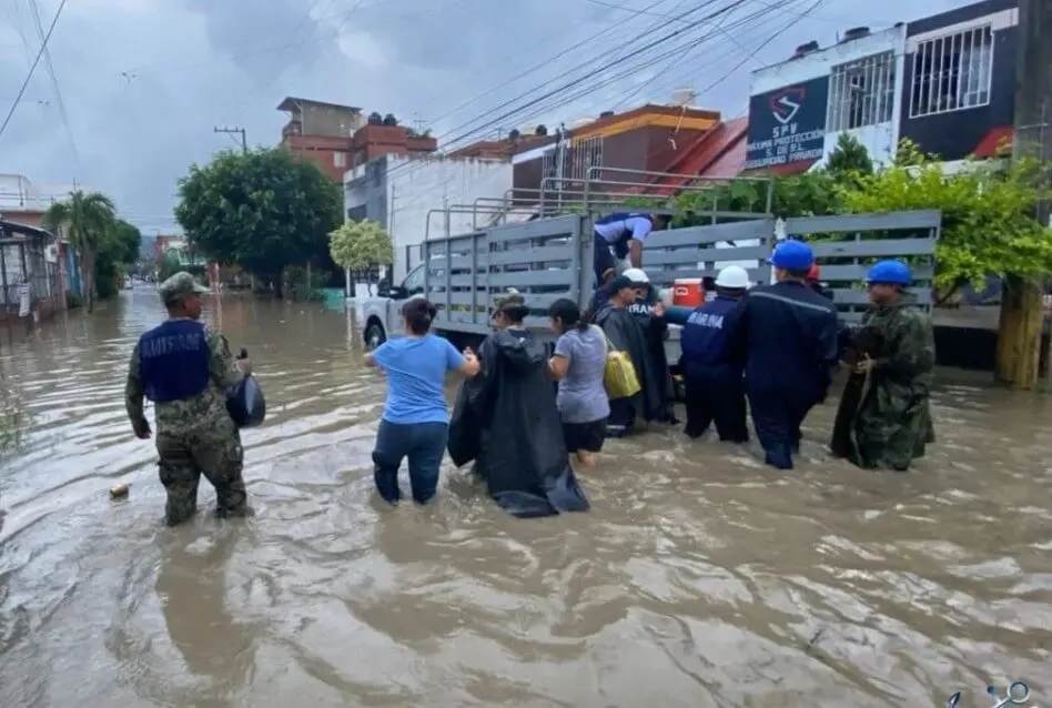 lluvias en cinco estados