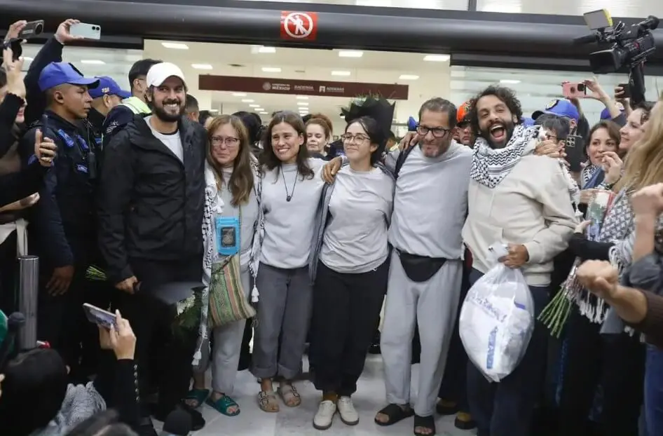 Repatriados de Israel de la Flotilla Global Sumud