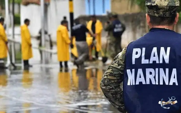 Imagen ilustrativa de elemento de la Semar durante operativo marítimo