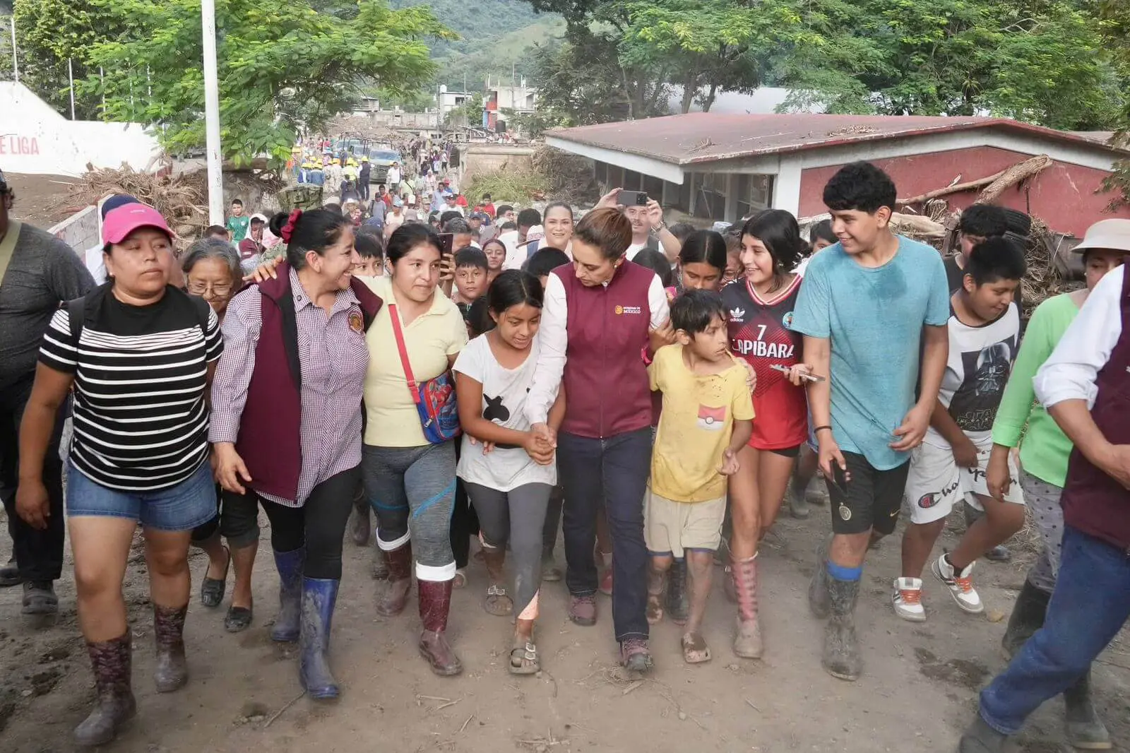 Claudia Sheinbaum Pardo en Hidalgo