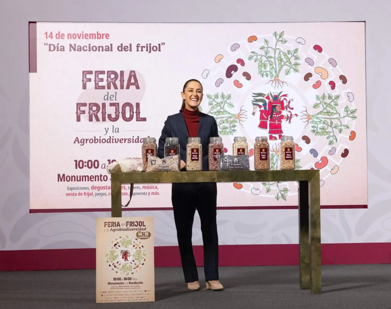 Claudia Sheinbaum Feria del Frijol
