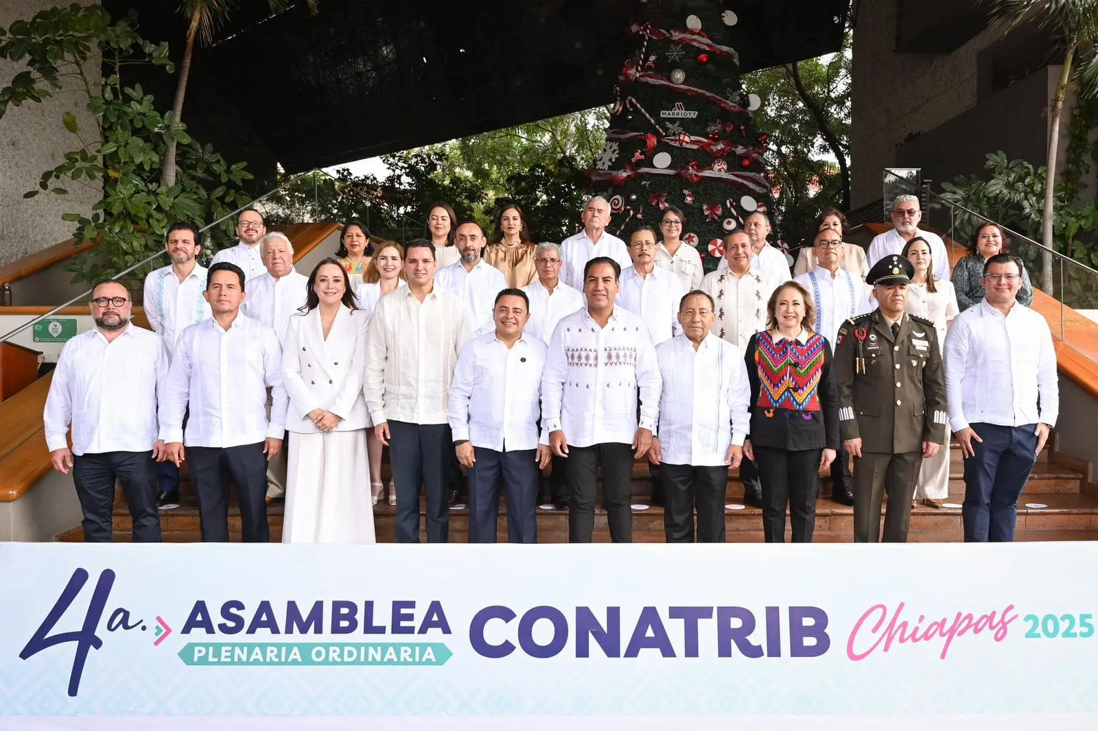 Autoridades inauguran la 4ª Asamblea Plenaria Conatrib 2025 en Chiapas