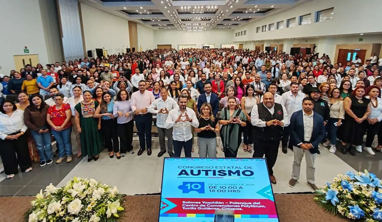Primer Congreso Estatal de Autismo en Chiapas