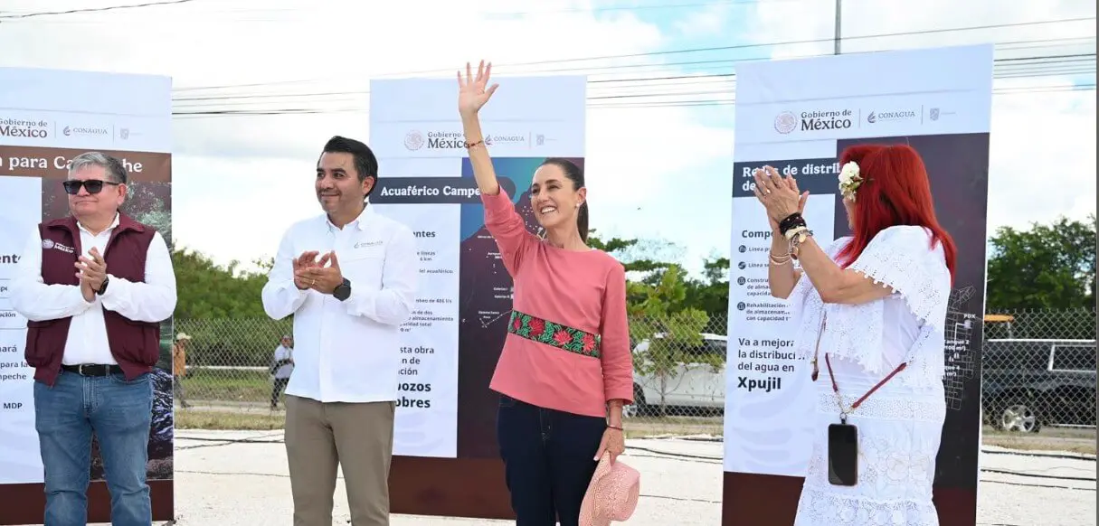 Claudia Sheinbaum en Campeche