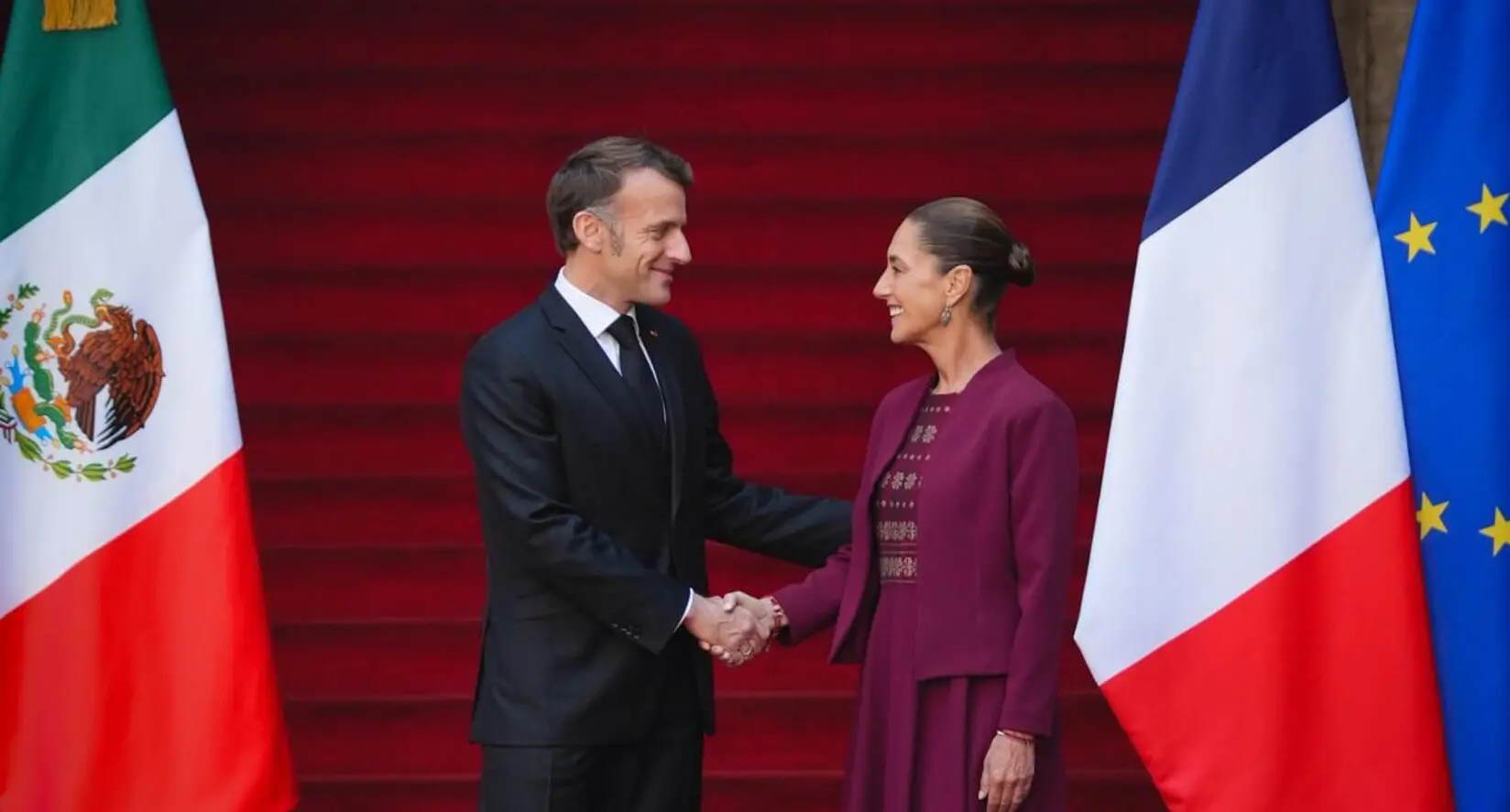 Sheinbaum Pardo y Macron