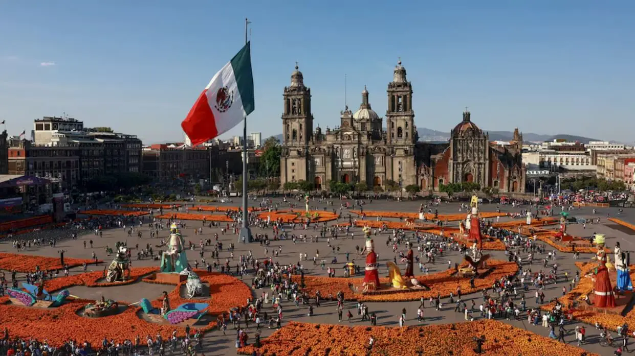 Día de muertos Zócalo Capitalino