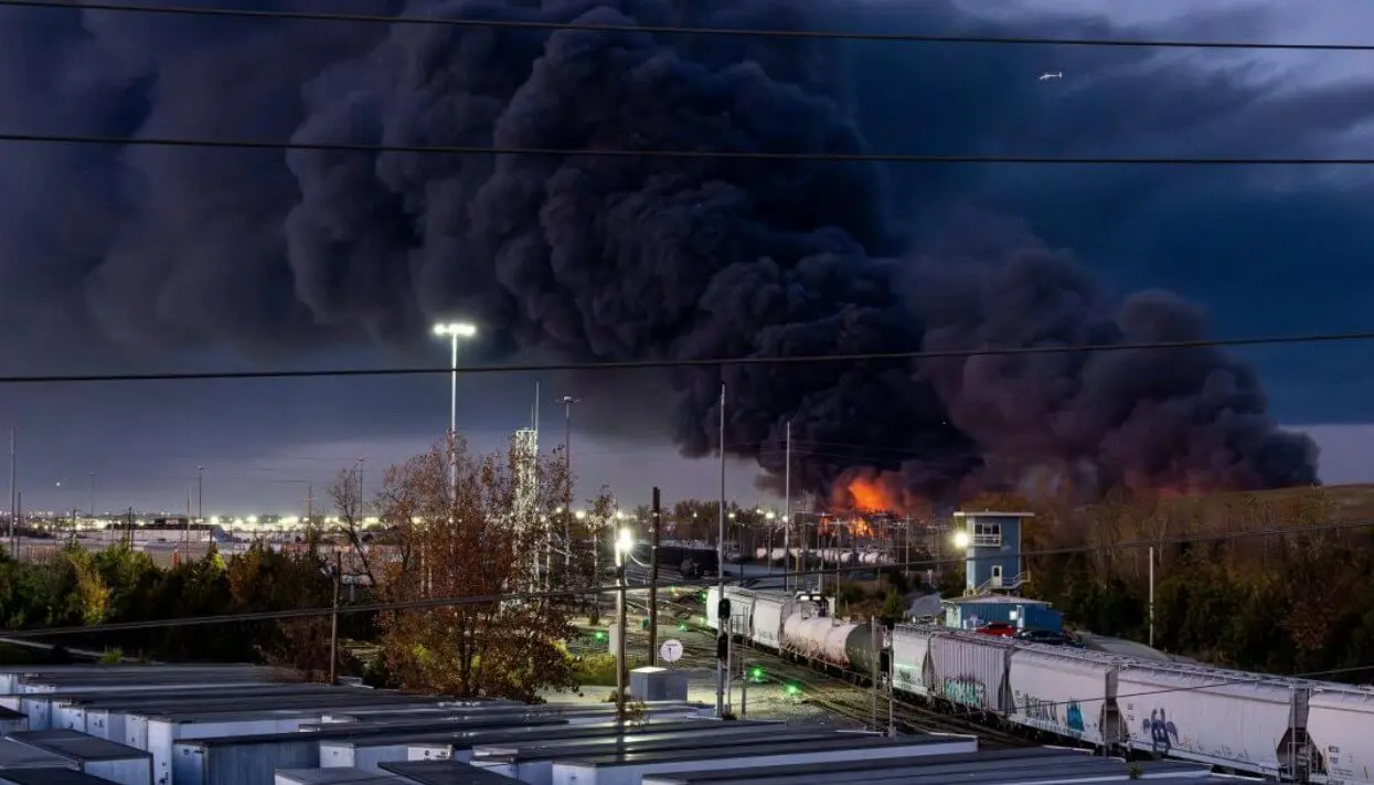 Explosión de avión en Kentucky