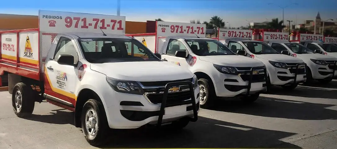 Camioneta de gas Silza