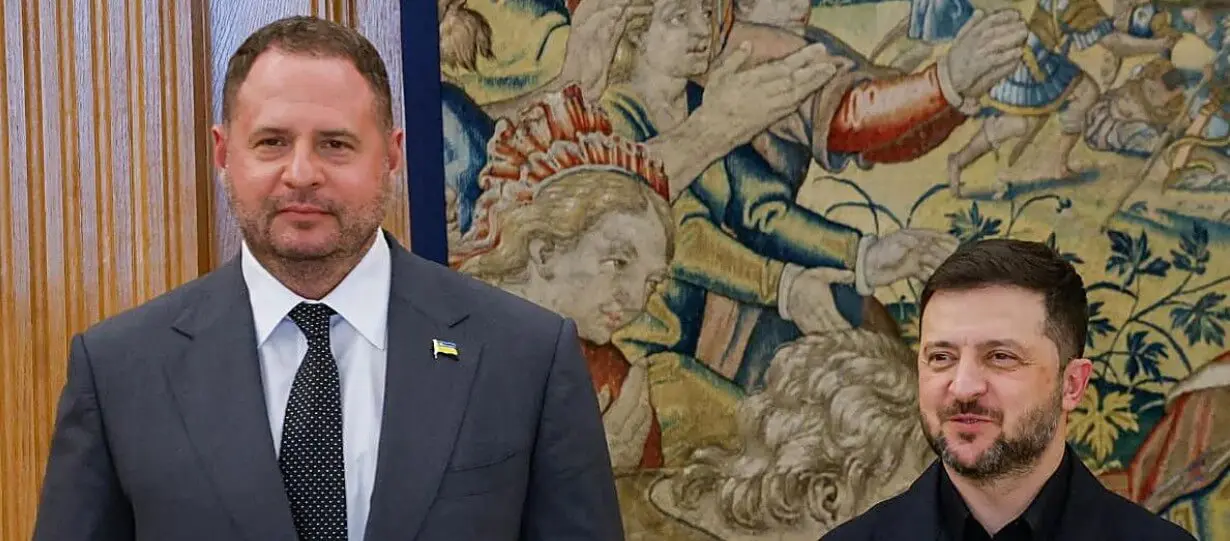 Andrii Yermak y Zelesnki