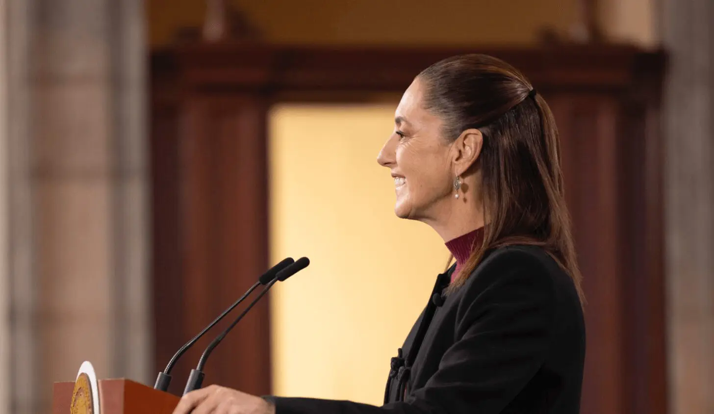 Sheinbaum explica uso social de recursos por adeudo fiscal de Grupo Salinas