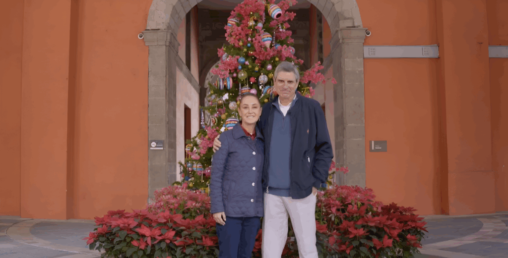 Mensaje navideño de Claudia Sheinbaum acompañado de un llamado a la unidad y la fraternidad