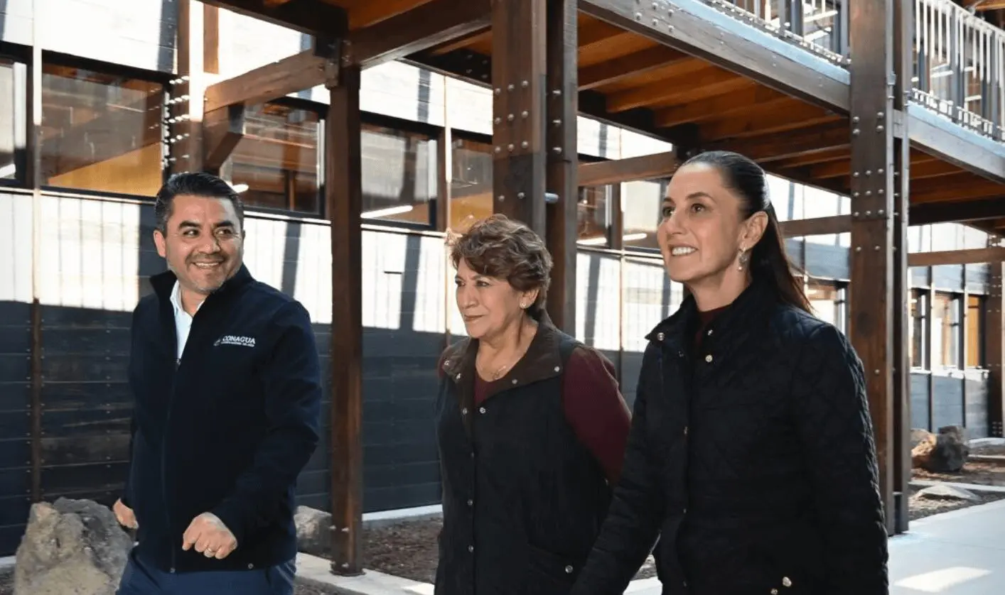 Sheinbaum destaca instalaciones deportivas del parque ecológico Lago de Texcoco