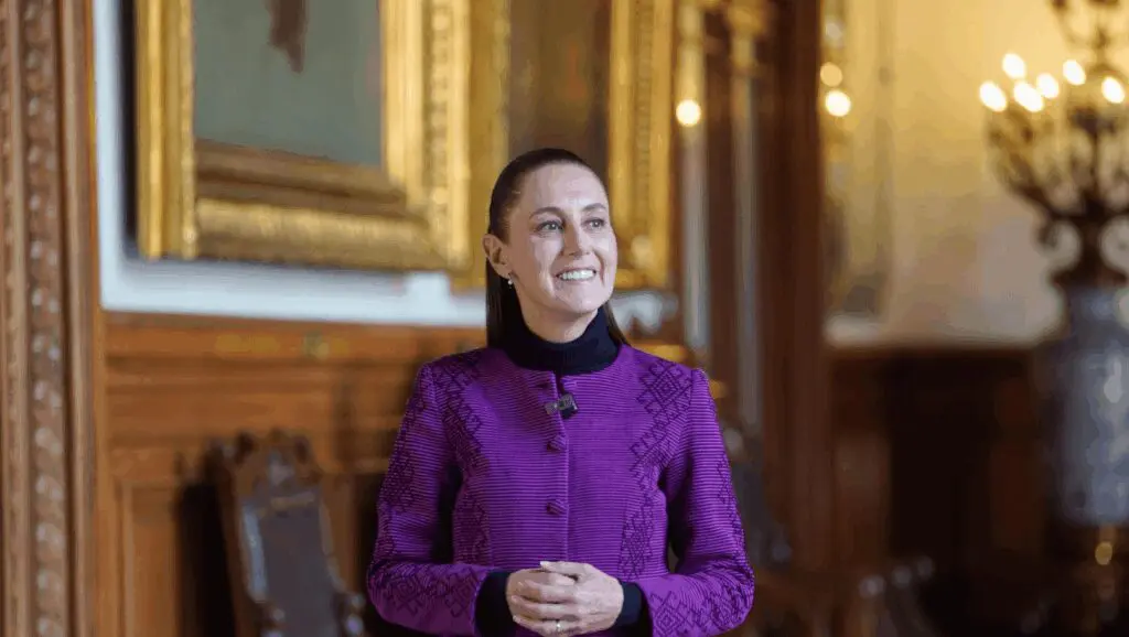 Claudia Sheinbaum emite mensaje de fin de año con deseos de salud, bienestar y amor para México