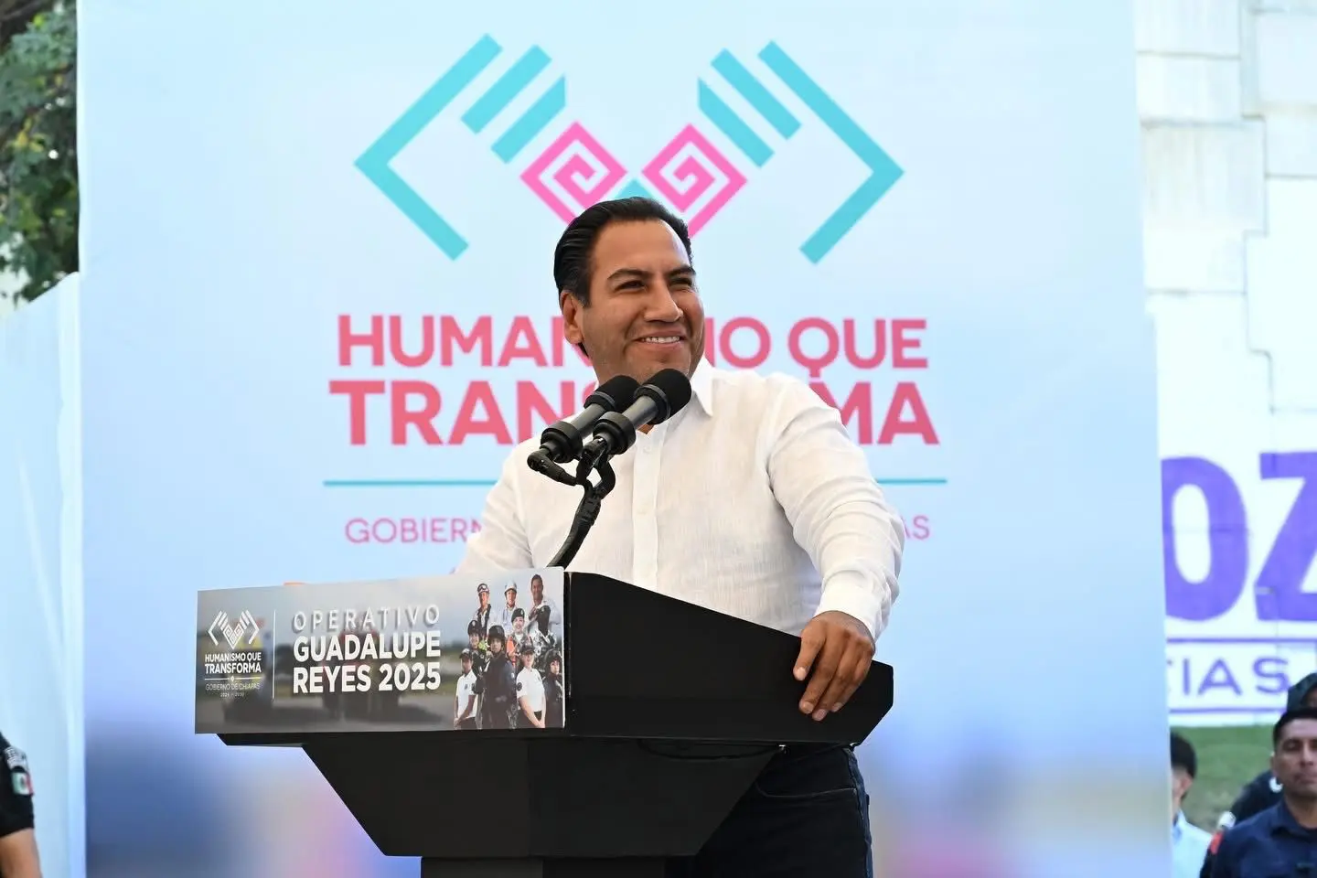 El gobernador Eduardo Ramírez pone en marcha el Operativo Guadalupe-Reyes 2025