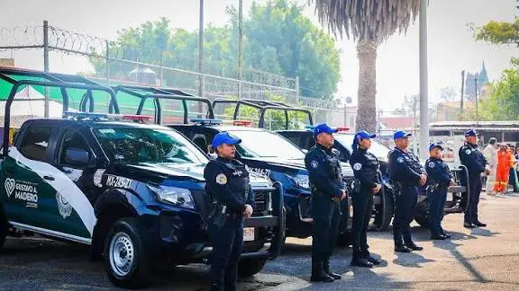 Operativo de seguridad de la SSC en CDMX durante celebraciones de Año Nuevo