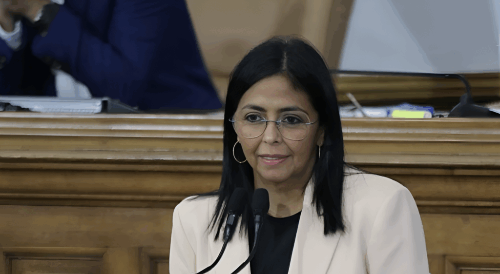 Delcy Rodríguez reconocida como presidenta interina por fuerzas armadas de Venezuela