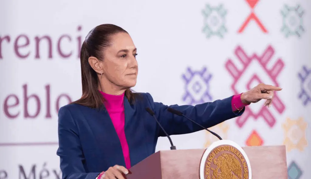 Claudia Sheinbaum defiende cooperación con EU sin ceder soberanía en Palacio Nacional