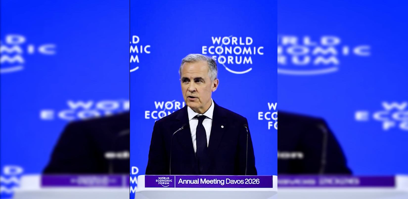 Mark Carney expresa respaldo de Canadá a Groenlandia y Dinamarca en el Foro Económico Mundial